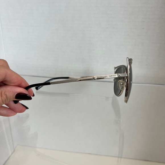 Michael Kors Sunglasses MK 1020 11666G Cat Eye aviator glamorous Metal 56 mm - Picture 2 of 8